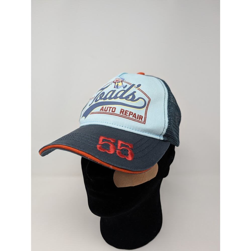 Disney Mr Toad's Auto Repair Hat Blue Baseball Cap Adult Trucker Disney Park